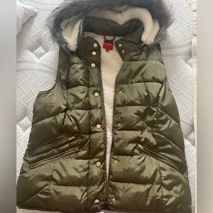 Guess Olive Green Vest
